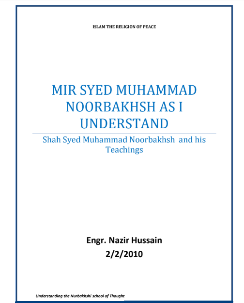 Noorbakhshia English Book